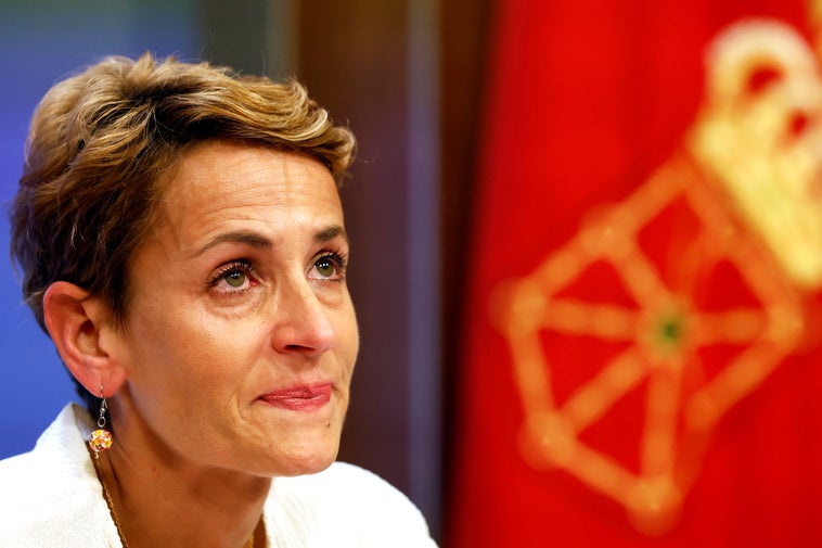 Chivite llora al hablar de Cerdán: «No se corresponde con la persona con la que he compartido mi carrera» Chivite llora al hablar de Cerdán: «No se corresponde con la persona con la que he compartido mi carrera»