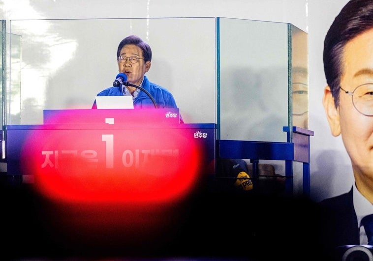 El polémico opositor Lee Jae-myung gana las elecciones pero Corea del Sur sigue dividida El polémico opositor Lee Jae-myung gana las elecciones pero Corea del Sur sigue dividida
