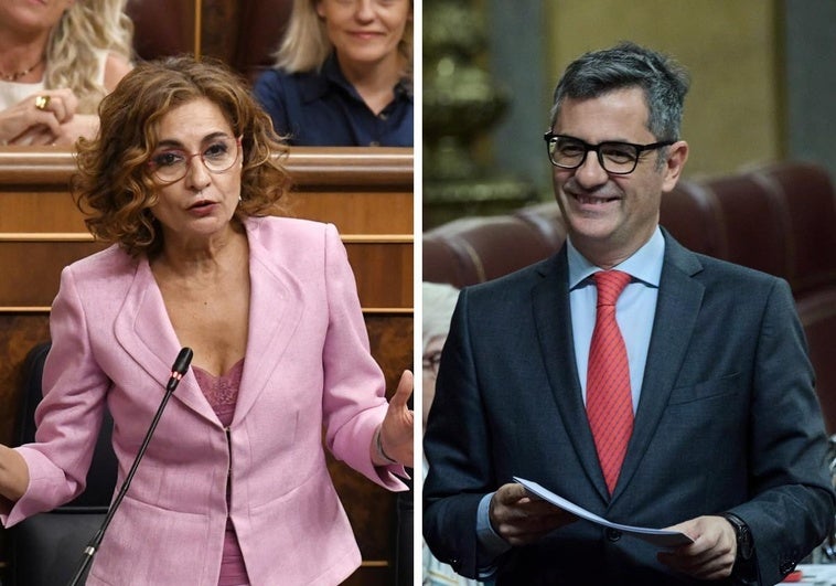 Montero, Bolaños... Los miembros del PSOE que pusieron «la mano en el fuego» por Santos Cerdán Montero, Bolaños… Los miembros del PSOE que pusieron «la mano en el fuego» por Santos Cerdán