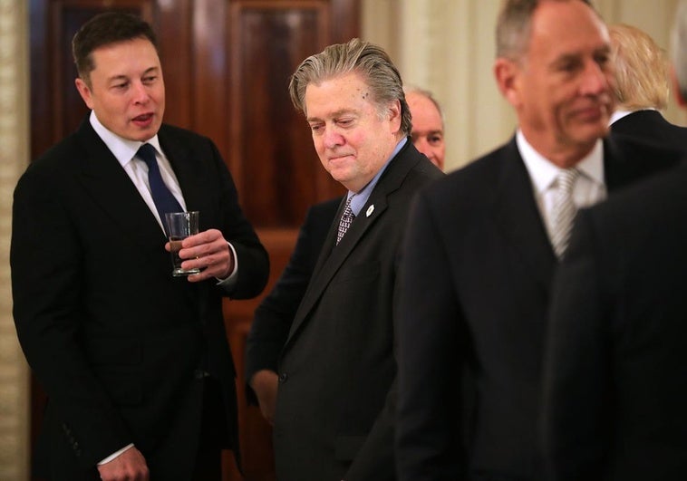 Bannon, el ideólogo de Trump, pide que Musk sea «deportado inmediatamente» Bannon, el ideólogo de Trump, pide que Musk sea «deportado inmediatamente»