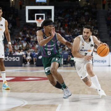 Campazzo desespera a Unicaja y el Real Madrid pone el 2-0