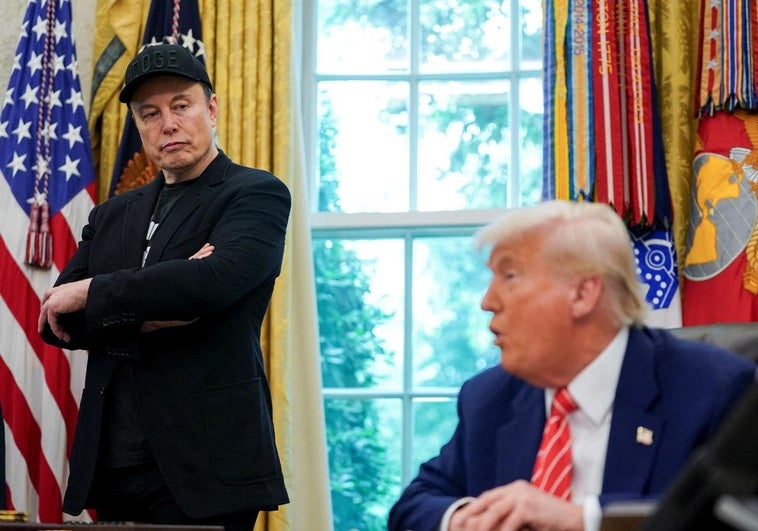 Trump amenaza a Musk con quitarle los contratos con el Gobierno después del rifirrafe entre ambos Trump amenaza a Musk con quitarle los contratos con el Gobierno después del rifirrafe entre ambos