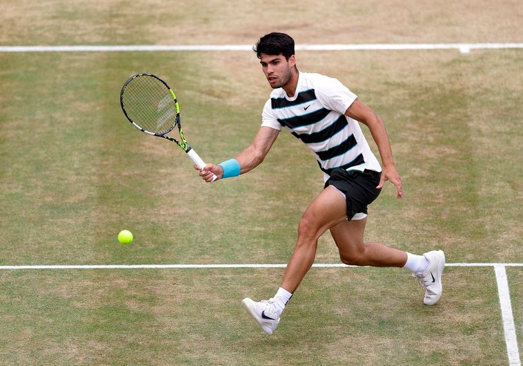 Alcaraz revalida título de Queen´s ante Lehecka y firma su mejor racha antes de Wimbledon Alcaraz revalida título de Queen´s ante Lehecka y firma su mejor racha antes de Wimbledon