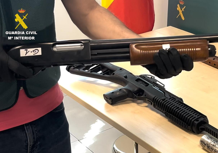 Cae una organización criminal que suministraba armas de fuego a narcotraficantes Cae una organización criminal que suministraba armas de fuego a narcotraficantes