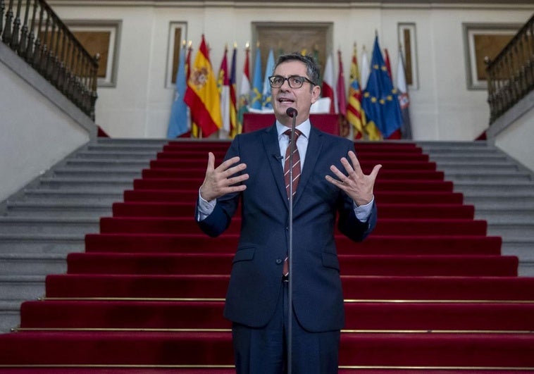 El juez pide al Supremo imputar a Bolaños por la contratación de la asesora de Begoña Gómez El juez pide al Supremo imputar a Bolaños por la contratación de la asesora de Begoña Gómez