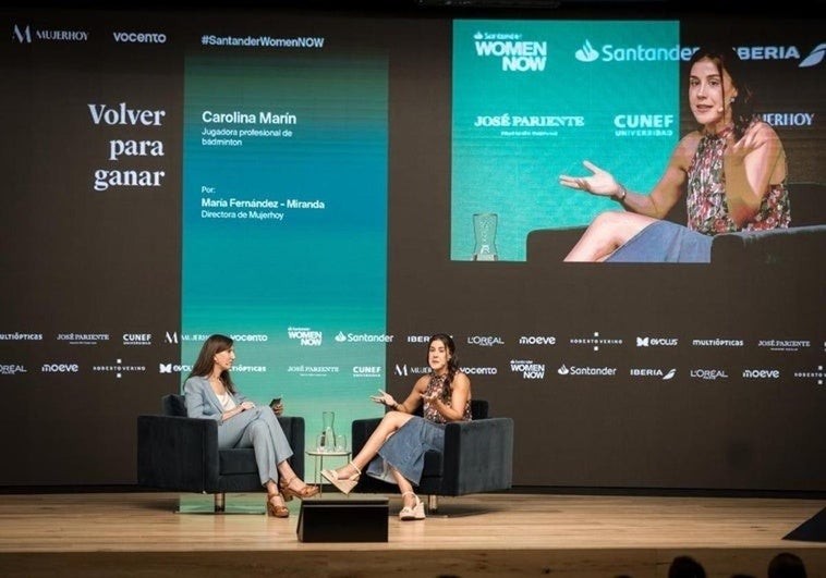 Carolina Marín: «Ahora, para mí ganar ya es la posibilidad de coger una raqueta» Carolina Marín: «Ahora, para mí ganar ya es la posibilidad de coger una raqueta»