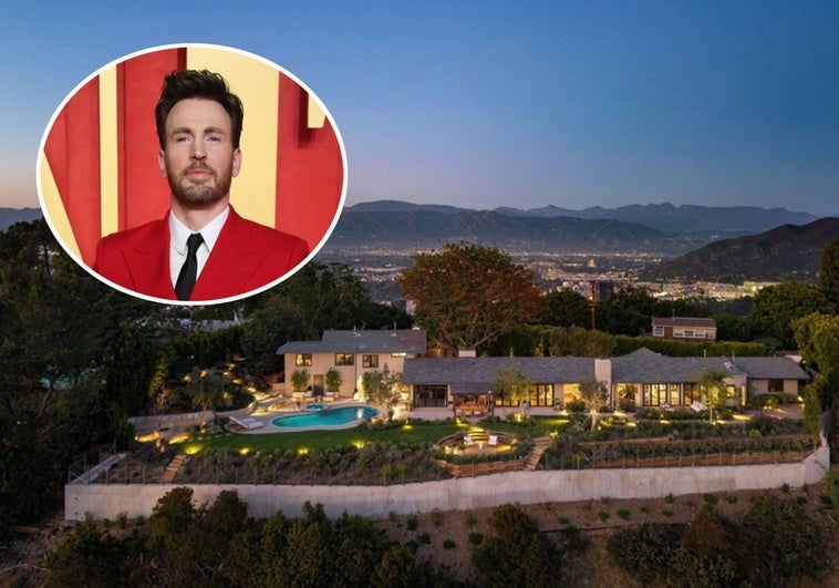 El actor Chris Evans pone a la venta su casa en Hollywood Hills por 6 millones de euros El actor Chris Evans pone a la venta su casa en Hollywood Hills por 6 millones de euros