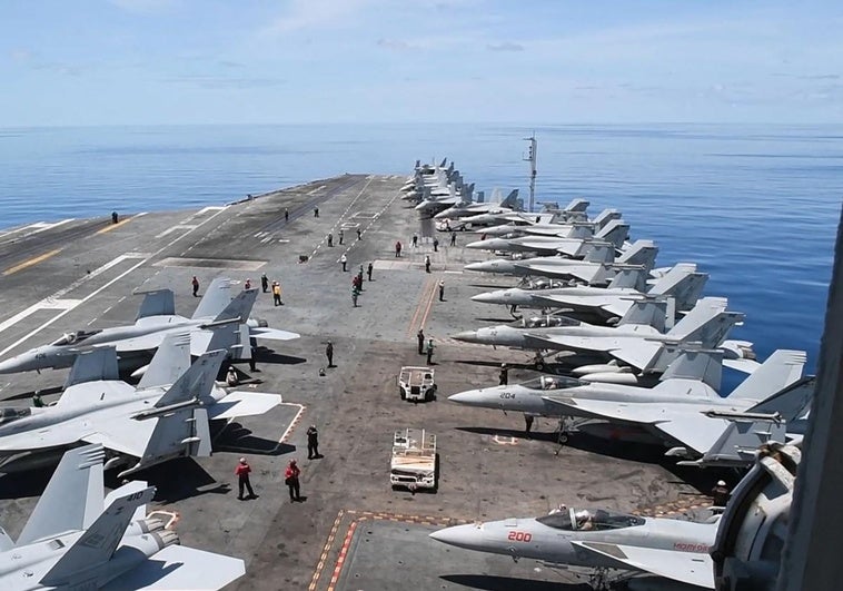 Los 40.000 militares norteamericanos desplegados Los 40.000 militares norteamericanos desplegados