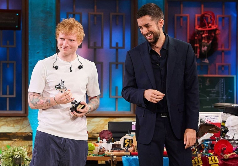 Ed Sheeran revoluciona 'La Revuelta': la gran excepción que la super estrella ha hecho con el programa de Broncano Ed Sheeran revoluciona ‘La Revuelta’: la gran excepción que la super estrella ha hecho con el programa de Broncano