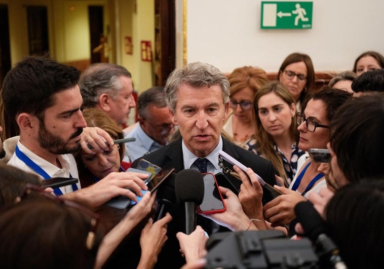 Feijóo, ante el informe de la UCO y Cerdán: «Empezaron robando en las primarias y no han parado de hacerlo» Feijóo, ante el informe de la UCO y Cerdán: «Empezaron robando en las primarias y no han parado de hacerlo»