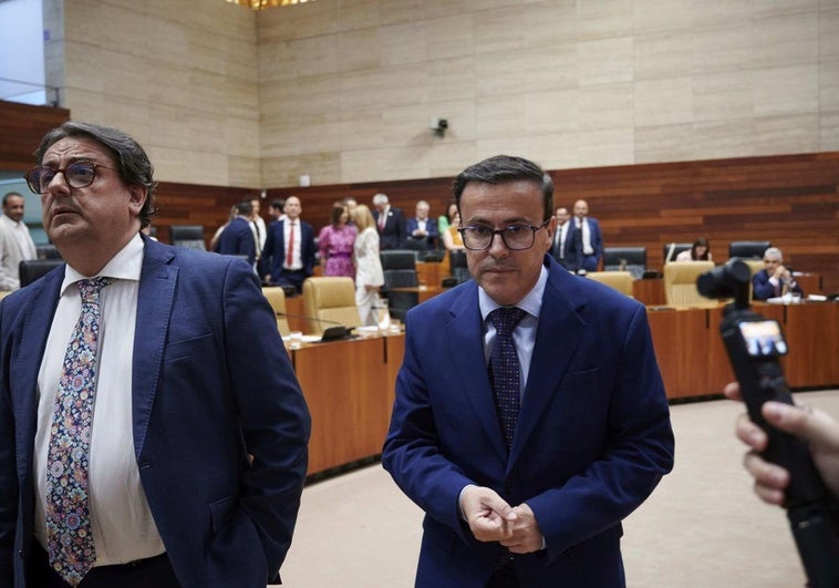 La Fiscalía defiende el aforamiento de Gallardo y pide que le juzgue el Tribunal Superior de Justicia de Extremadura La Fiscalía defiende el aforamiento de Gallardo y pide que le juzgue el Tribunal Superior de Justicia de Extremadura