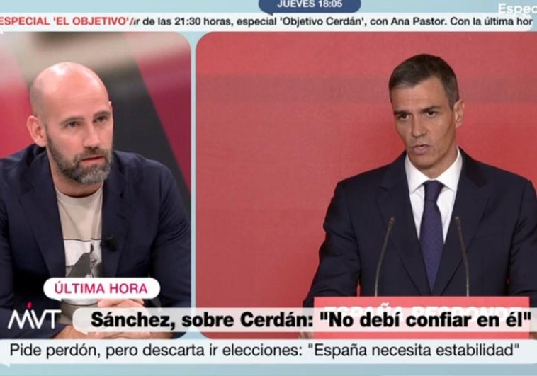 Gonzalo Miró vaticina lo que va a pasar en el PSOE tras la dimisión de Santos Cerdán: «Es solo el principio» Gonzalo Miró vaticina lo que va a pasar en el PSOE tras la dimisión de Santos Cerdán: «Es solo el principio»