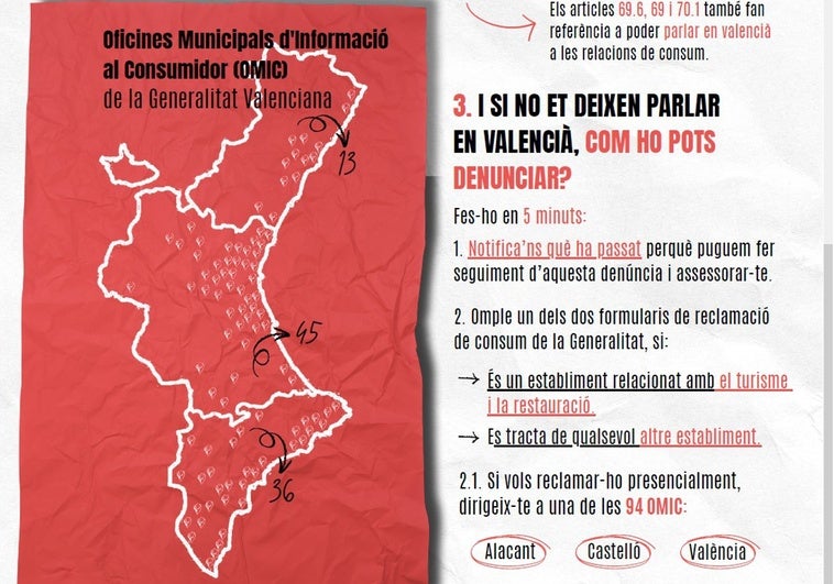 La 'ONG del catalán' anima a denunciar «discriminación» en comercios que atienden en castellano La ‘ONG del catalán’ anima a denunciar «discriminación» en comercios que atienden en castellano