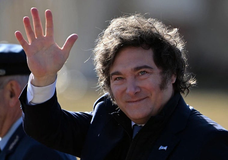 Milei presume de haber bajado la tasa de pobreza en 20 puntos en el primer trimestre de 2025 Milei presume de haber bajado la tasa de pobreza en 20 puntos en el primer trimestre de 2025