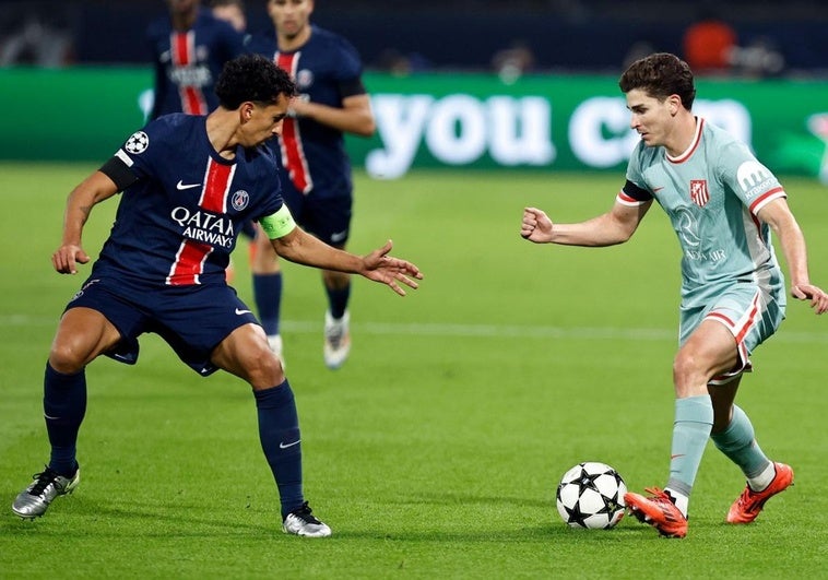 Alineación del Atlético de Madrid contra el PSG del Mundial de Clubes Alineación del Atlético de Madrid contra el PSG del Mundial de Clubes