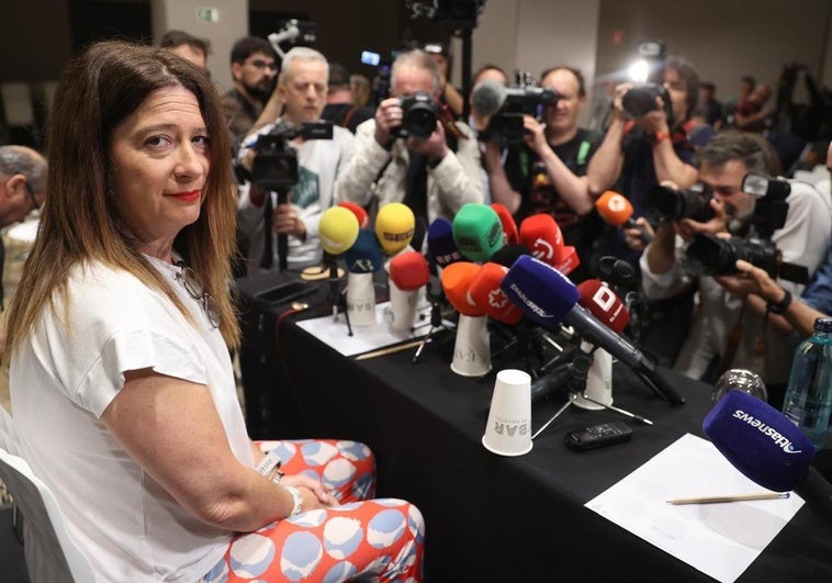 Leire Díez, la 'fontanera' del PSOE, comparece tras darse de baja del partido Leire Díez, la ‘fontanera’ del PSOE, comparece tras darse de baja del partido