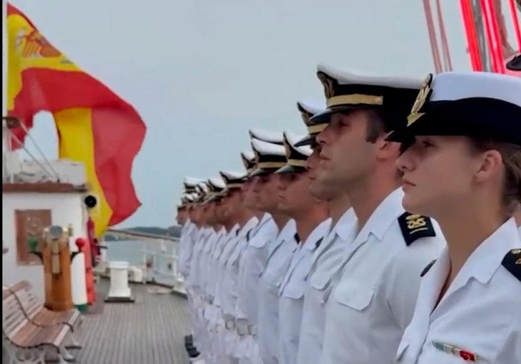 La Princesa Leonor llega a Nueva York a bordo del buque escuela Elcano La Princesa Leonor llega a Nueva York a bordo del buque escuela Elcano