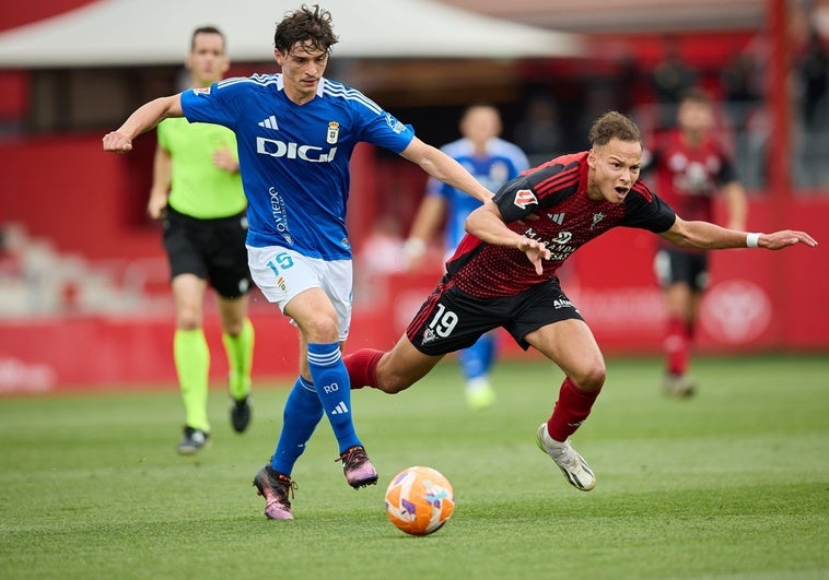 Oviedo y Mirandés se juegan hoy el pase a Primera en un duelo clave Oviedo y Mirandés se juegan hoy el pase a Primera en un duelo clave