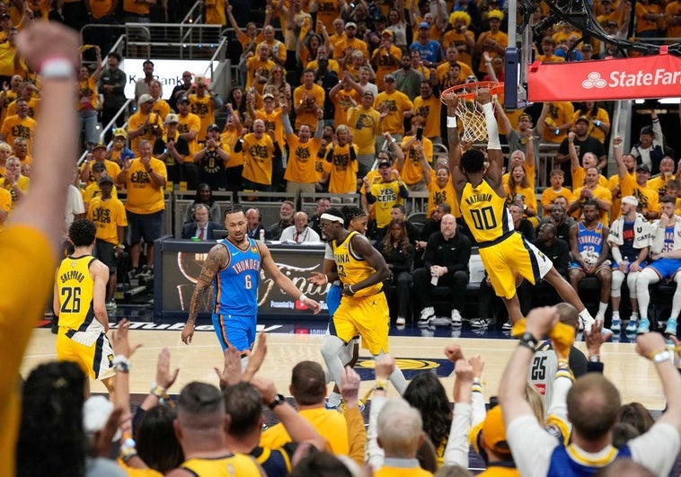 Unos heroicos Pacers fuerzan un séptimo partido de las Finales casi una década después Unos heroicos Pacers fuerzan un séptimo partido de las Finales casi una década después