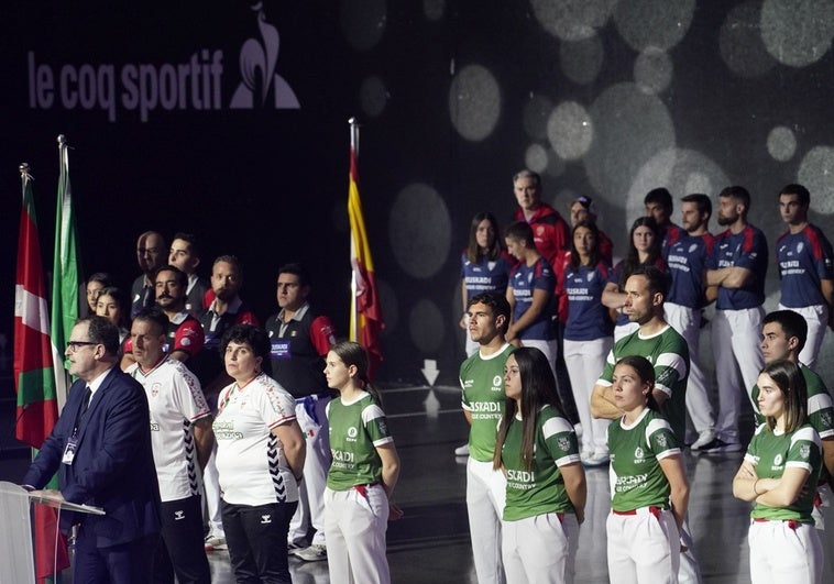 La selección de Euskadi compite por primera vez en un torneo 'oficial' La selección de Euskadi compite por primera vez en un torneo ‘oficial’