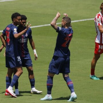 El Atlético se estrella ante el campeón de Europa