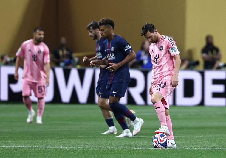 Luis Enrique no encuentra rival en Messi Luis Enrique no encuentra rival en Messi