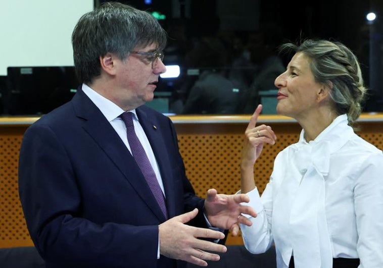 Junts congela las 37,5 horas de Yolanda Díaz con una enmienda a la totalidad Junts congela las 37,5 horas de Yolanda Díaz con una enmienda a la totalidad