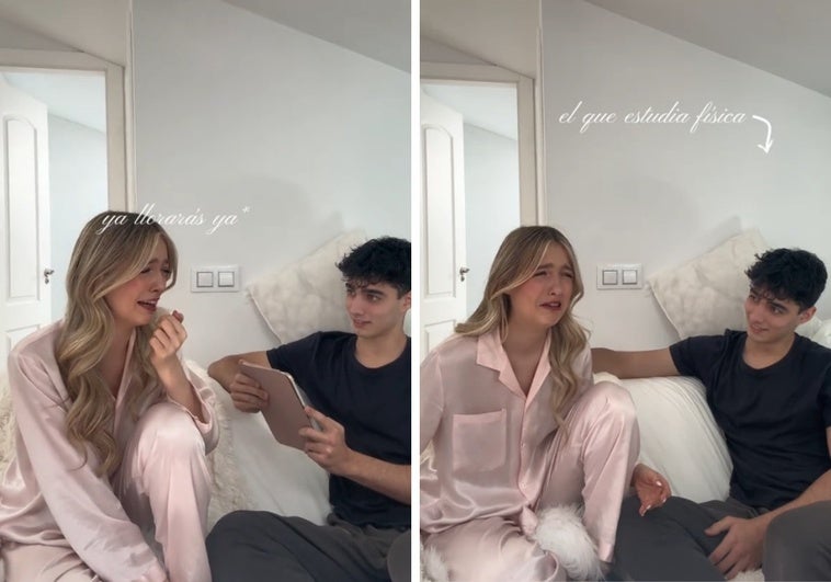 Se graba reaccionando a las notas de la EBAU y rompe a llorar al enterarse de que no son las suyas Se graba reaccionando a las notas de la EBAU y rompe a llorar al enterarse de que no son las suyas