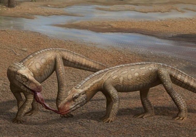La migración de los dinosaurios en un mundo muerto La migración de los dinosaurios en un mundo muerto