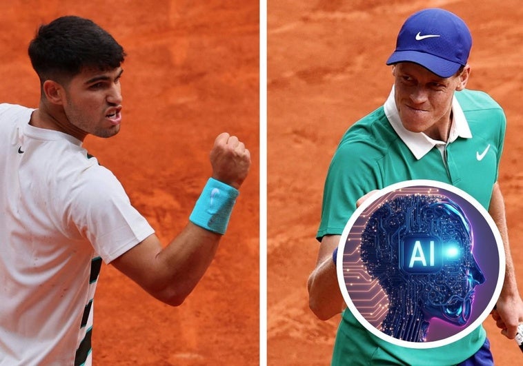 Este es el ganador de la final de Roland Garros entre Carlos Alcaraz y Jannik Sinner, según la inteligencia artificial Este es el ganador de la final de Roland Garros entre Carlos Alcaraz y Jannik Sinner, según la inteligencia artificial