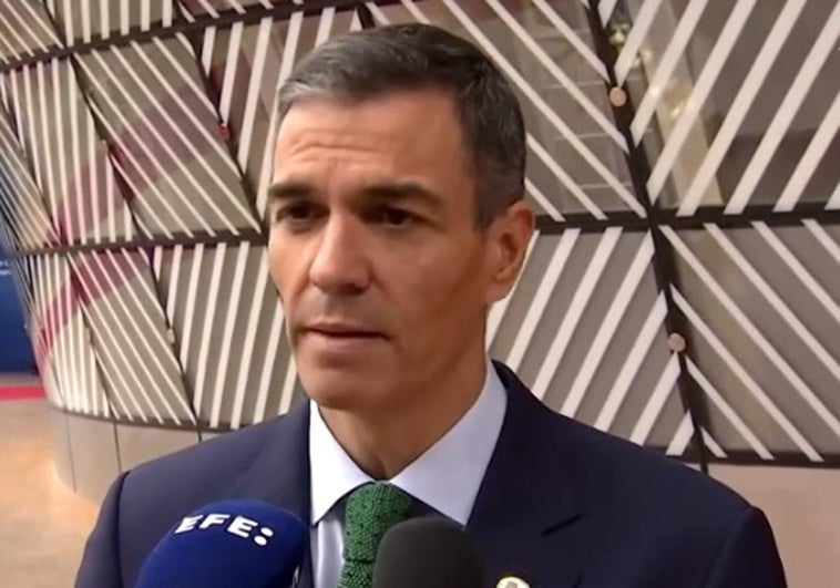 Sánchez celebra el aval del TC a la amnistía: «Muy buena noticia para España» Sánchez celebra el aval del TC a la amnistía: «Muy buena noticia para España»