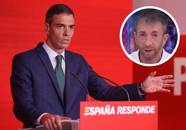 Pablo Motos, claro sobre cuál es el mayor miedo de Sánchez en plena crisis del PSOE Pablo Motos, claro sobre cuál es el mayor miedo de Sánchez en plena crisis del PSOE