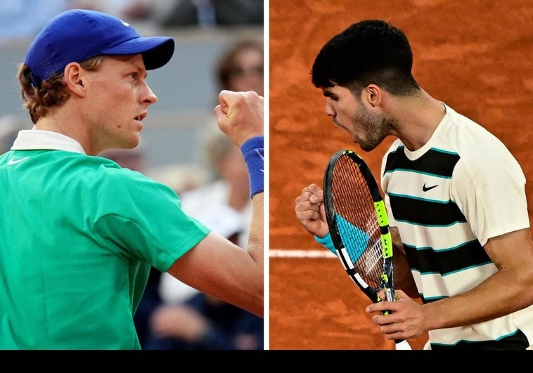 Alcaraz-Sinner, y una final en París que refuerza la nueva rivalidad del tenis Alcaraz-Sinner, y una final en París que refuerza la nueva rivalidad del tenis