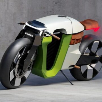 Skoda rescata una moto clásica y la convierte en un objeto de deseo futurista