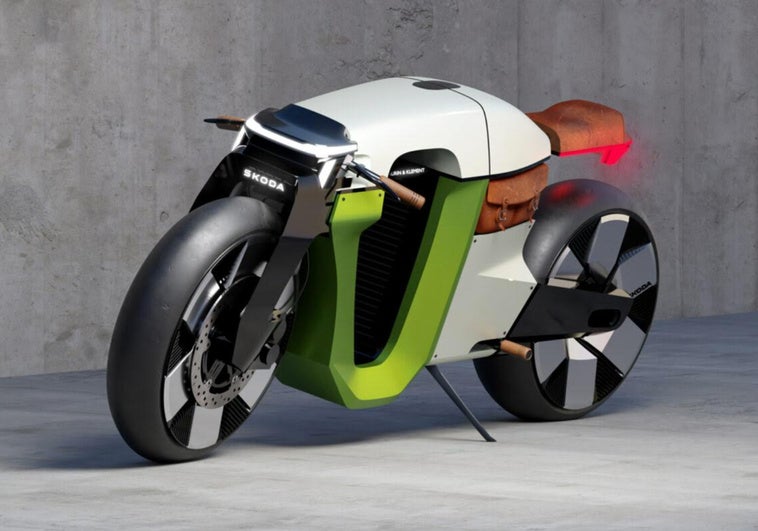 Skoda rescata una moto clásica y la convierte en un objeto de deseo futurista Skoda rescata una moto clásica y la convierte en un objeto de deseo futurista