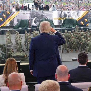 El desfile del orgullo Trump saca los tanques en Washington