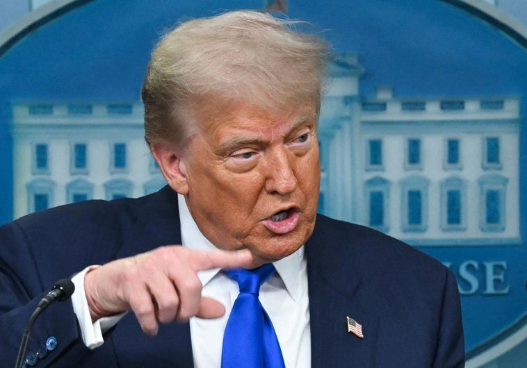 Trump, sobre el acuerdo de la OTAN: «España acatará, garantizado» Trump, sobre el acuerdo de la OTAN: «España acatará, garantizado»