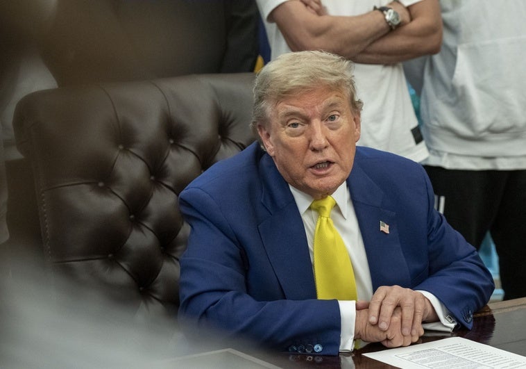 Trump anuncia que se toma dos semanas para decidir si bombardea Irán Trump anuncia que se toma dos semanas para decidir si bombardea Irán
