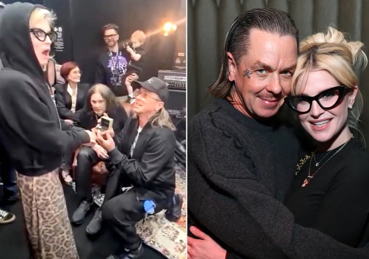 El «sí quiero» más heavy: Sid Wilson (Slipknot) pide la mano de la hija de Ozzy Osbourne en la despedida de Black Sabbath El «sí quiero» más heavy: Sid Wilson (Slipknot) pide la mano de la hija de Ozzy Osbourne en la despedida de Black Sabbath