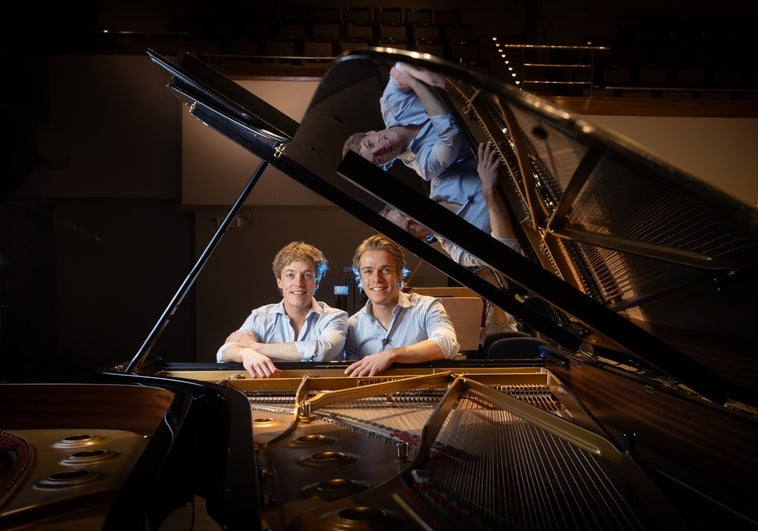 Los hermanos Jussen: con el piano en las manos y el balón en los pies Los hermanos Jussen: con el piano en las manos y el balón en los pies