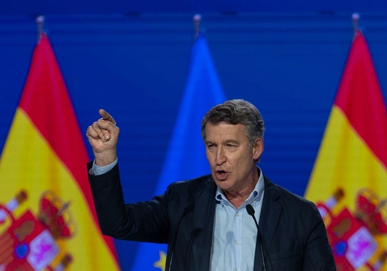 Feijóo quiere evitar otra movilización de la izquierda como sucedió el 23J Feijóo quiere evitar otra movilización de la izquierda como sucedió el 23J