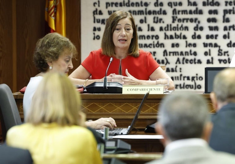 Armengol admite ahora que se reunió con Aldama, pero insiste en que no le conocía Armengol admite ahora que se reunió con Aldama, pero insiste en que no le conocía