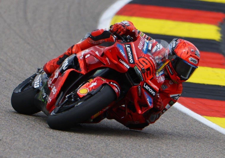Marc Márquez reconquista su jardín de Sachsenring Marc Márquez reconquista su jardín de Sachsenring