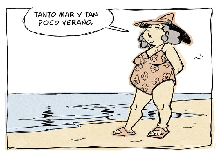 El 'Sol sostenido' de cada día, el humor de las viñetas de Colo en 'ABC de Verano' El ‘Sol sostenido’ de cada día, el humor de las viñetas de Colo en ‘ABC de Verano’
