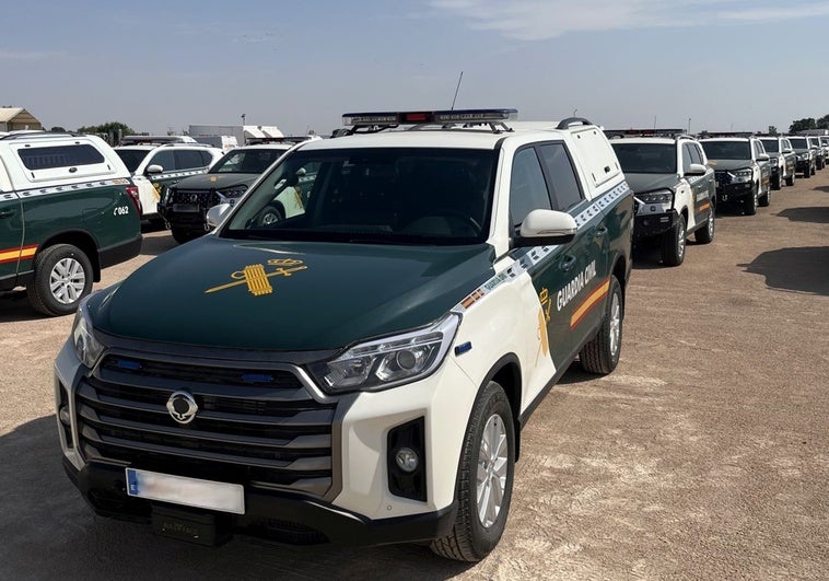 Estos son los nuevos coches todoterreno de la Guardia Civil Estos son los nuevos coches todoterreno de la Guardia Civil