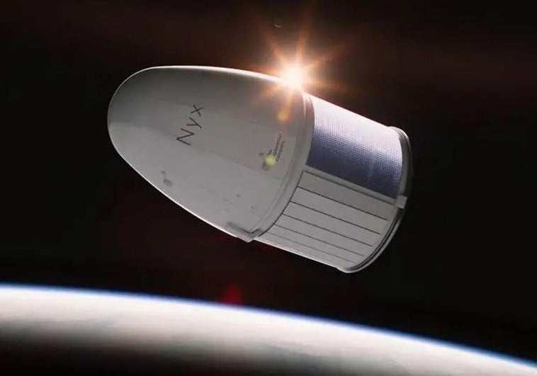 Una cápsula espacial con restos humanos se estrella en el Pacífico Una cápsula espacial con restos humanos se estrella en el Pacífico