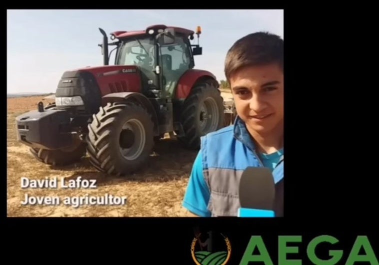 Muere a los 27 años David Lafoz, el agricultor que se convirtió en símbolo de la lucha del campo aragonés Muere a los 27 años David Lafoz, el agricultor que se convirtió en símbolo de la lucha del campo aragonés