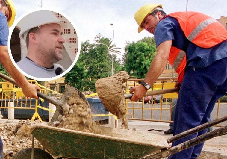 Un albañil español, claro con los sueldos que tienen ahora en nuestro país en comparación con hace años Un albañil español, claro con los sueldos que tienen ahora en nuestro país en comparación con hace años