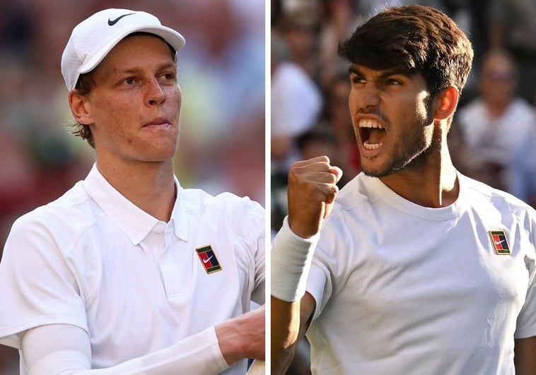 Así están las apuestas para la final de Wimbledon entre Alcaraz y Sinner Así están las apuestas para la final de Wimbledon entre Alcaraz y Sinner
