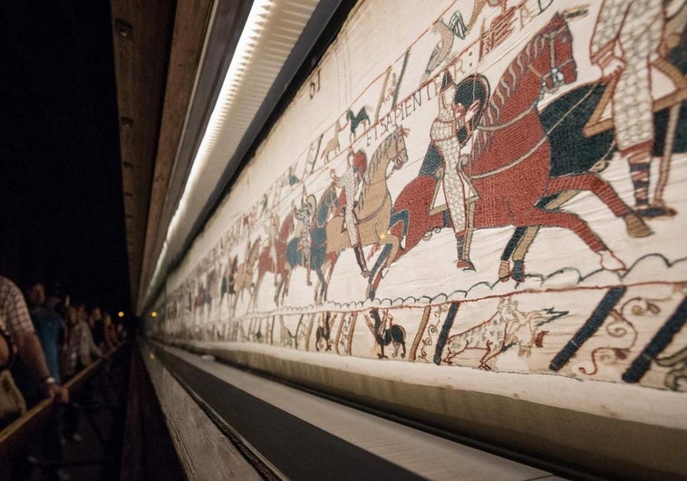 Francia cederá a Reino Unido por primera vez en 900 años el tapiz de Bayeux, símbolo de su historia común Francia cederá a Reino Unido por primera vez en 900 años el tapiz de Bayeux, símbolo de su historia común